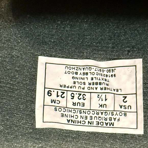 Polo by Ralph Lauren Kids Two-Tone Boots - Picture 5 of 5